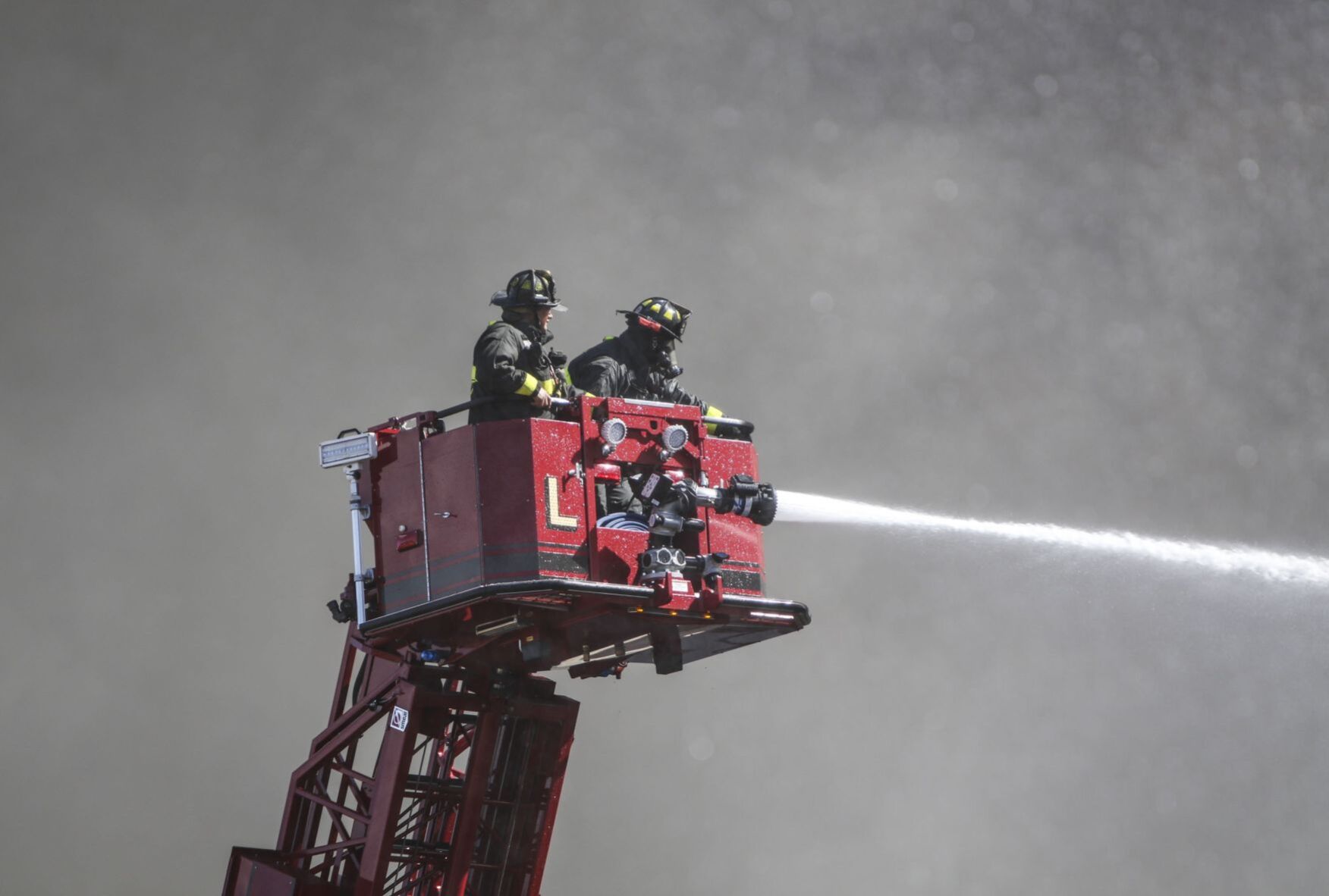 Warehouse Fire on N. 13th St. and Howard St. in St. Louis